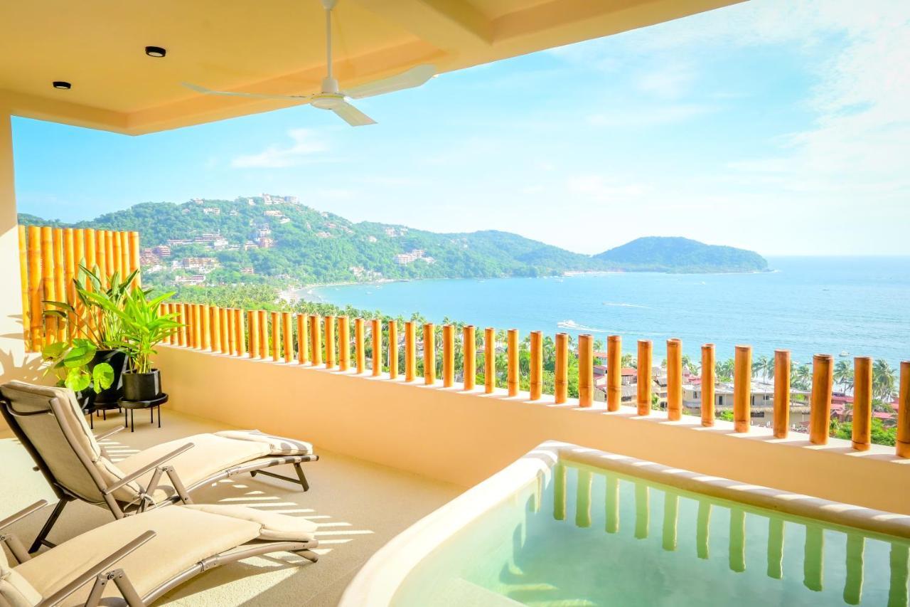 The Sunset Villas Zihuatanejo Exteriör bild