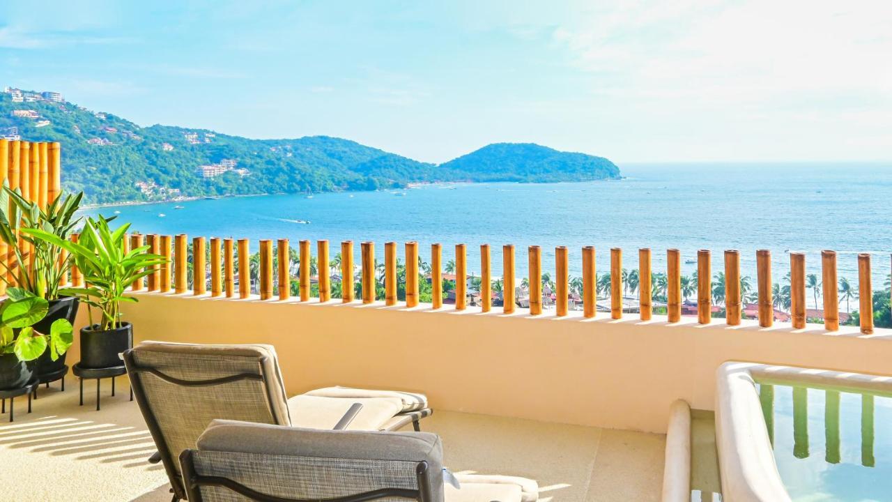 The Sunset Villas Zihuatanejo Exteriör bild